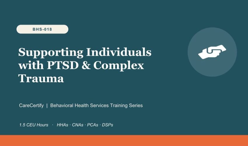 BHS-018-PTSD-Complex-Trauma poster