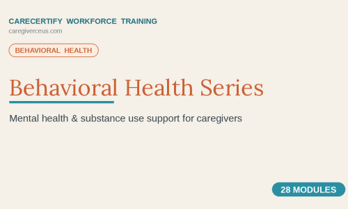 Behavioral Health Series