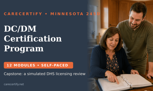 245D Designated Coordinator & Designated Manager Certification