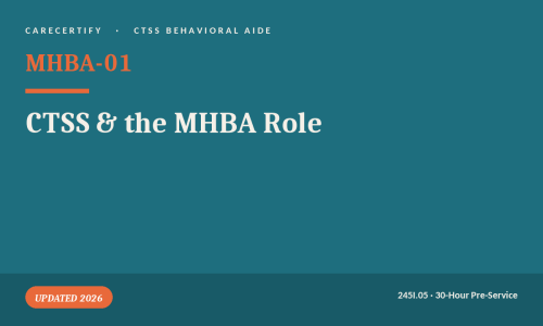 CTSS MHBA Child Track